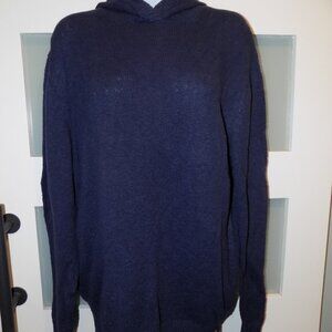 Goodlife Bouclé Midnight Hooded Sweater Size M Men's NEW